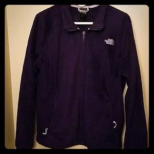 Purple Northface Fleece Jacket